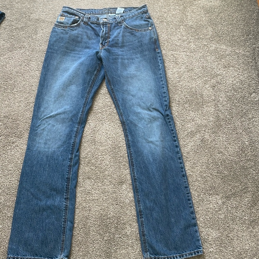 Cinch 33x36 straight jeans. Like new